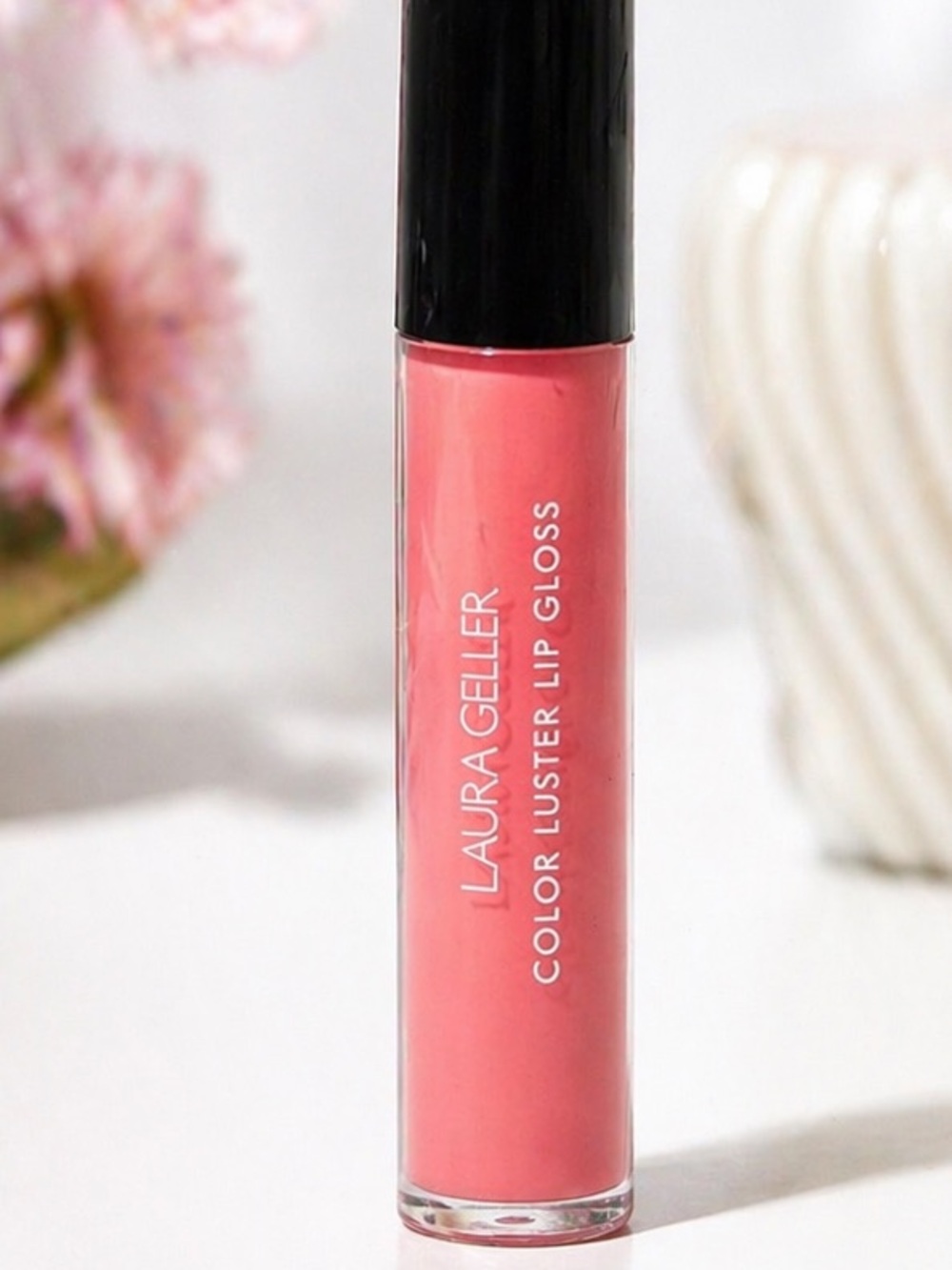 Laura Geller Color Luster Lip Gloss – Peach 🍑 Sorbet